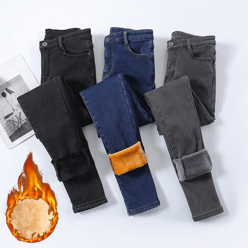 Warm Lined Jeans