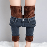 Jeans moulants et chauds