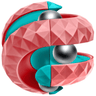 Boule anti-stress Orbit 3D – Le jouet sensoriel idéal pour les enfants et les adultes