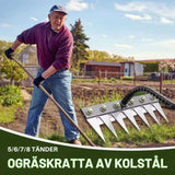 NordStål RootTool - Slitesterk og Rustbestandig Ugressrive