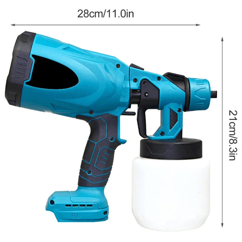 Pistolet à peinture sans fil 800 ml 18 V