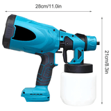 Pistolet à peinture sans fil 800 ml 18 V