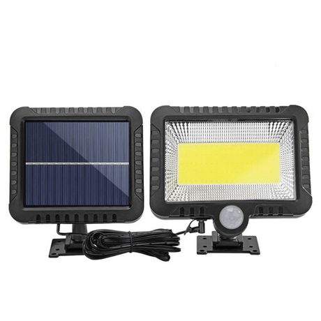 EcoMotion - Solcellsdriven LED-Rörelsesensorlampa för Utomhusbruk