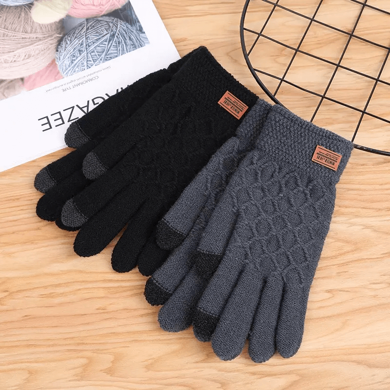 Knitted Wool Gloves