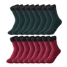 Chaussettes d'hiver douces en velours