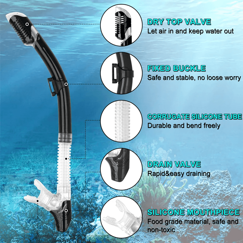 Professionel dykkersnorkel