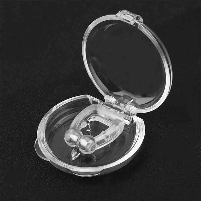 Pince-nez magnétique en silicone anti-ronflement