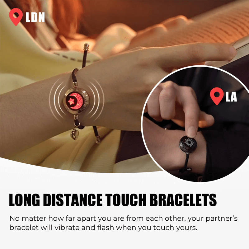 Le bracelet d'amour du Soleil et de la Lune - Vibrant