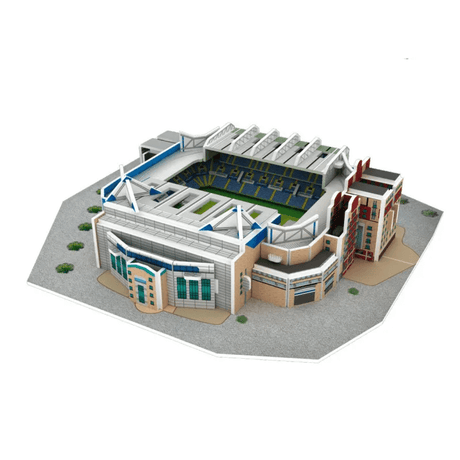Miniatyr Fotbollsplan 3D Pussel – Realistisk Stadion, Utbildande & Rolig Leksak
