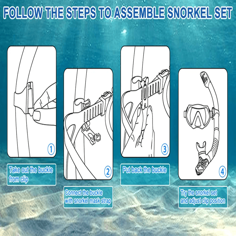 Professionel dykkersnorkel