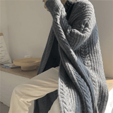 Cardigan ample en maille