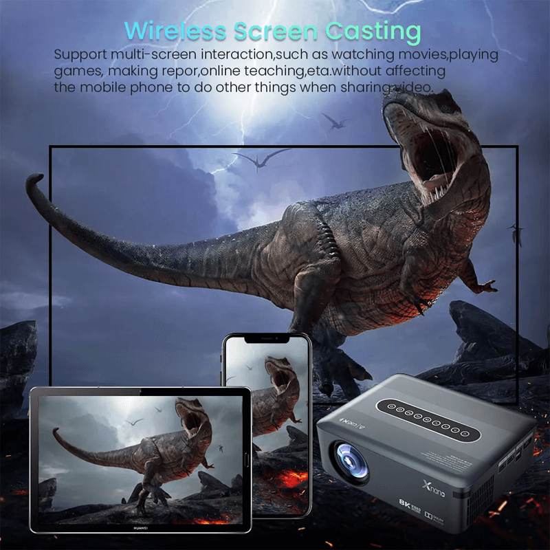 XNANO LED Android Mini Projector