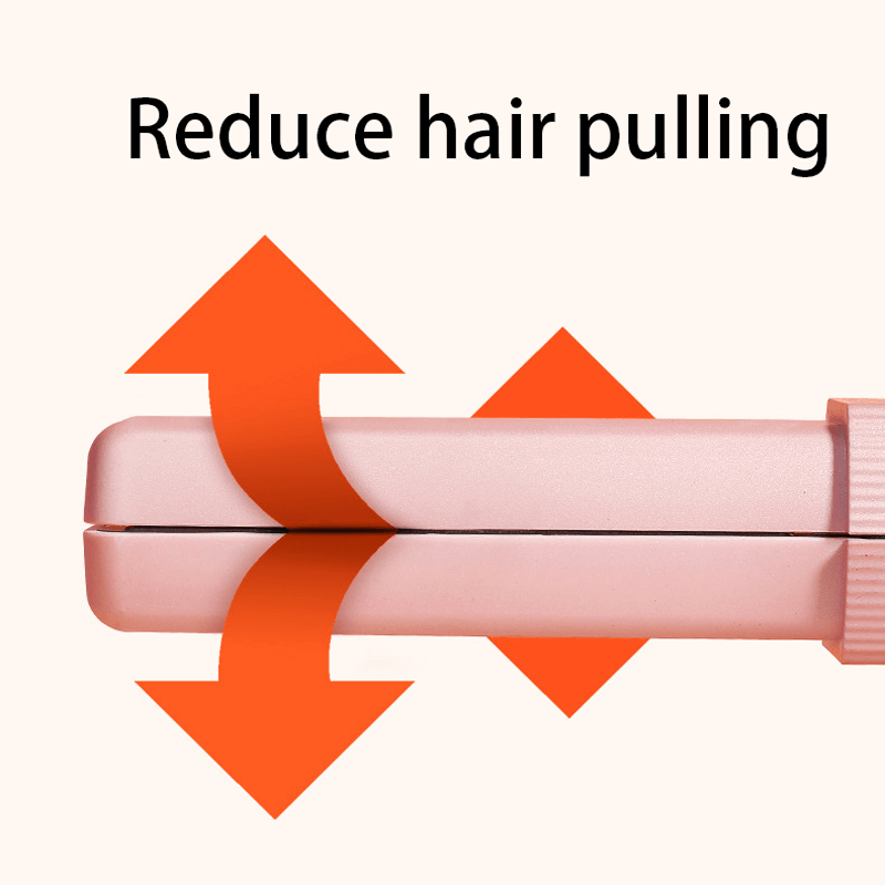Ladattava Mini Curler & Flattener -kiharrin ja litistäjä