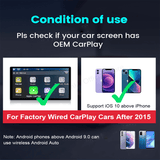 Adaptateur CarPlay sans fil pour voiture