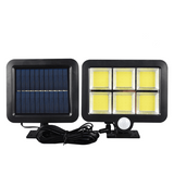 EcoMotion - Solcelledrevet LED-bevægelsessensorlampe til udendørs brug