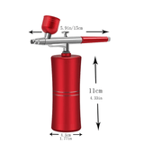Aérographe sans fil avec pistolet à double action