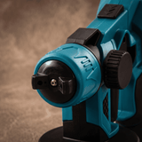 BIRGER – Pistolet à peinture électrique sans fil 800 ml – 3 modes de pulvérisation pour les meubles, les murs et le bricolage