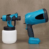 BIRGER – Pistolet à peinture électrique sans fil 800 ml – 3 modes de pulvérisation pour les meubles, les murs et le bricolage
