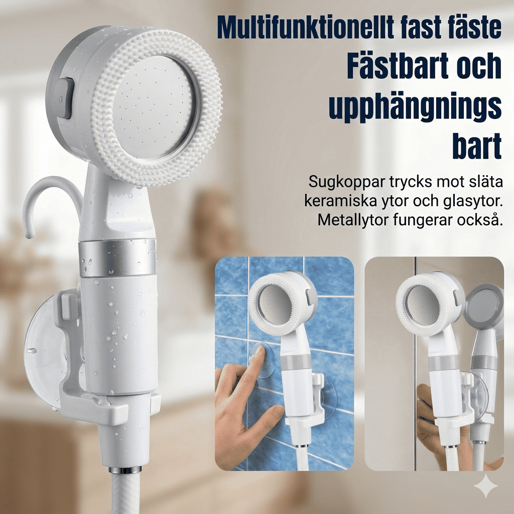 CampFlow - Bärbar Duschenhet med Vattenpump