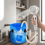 CampFlow - Bärbar Duschenhet med Vattenpump