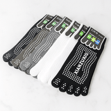 SoftGrip – Halkfria Fem-Tåstrumpor för Yoga, Pilates & Träning