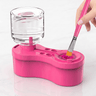 ClearRinse – Nettoyeur automatique de pinceaux avec circulation d'eau et bouton de vidange – Outil de nettoyage portable