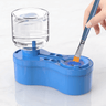 ClearRinse – Nettoyeur automatique de pinceaux avec circulation d'eau et bouton de vidange – Outil de nettoyage portable