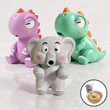 CoolBreeze – Söt Djurformad Matkylare med Klämfäste – USB-driven Minifläkt för Barnmat och Skål