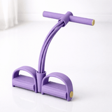 FlexPulse – Appareil d'entraînement à pédales avec bandes de résistance pour les étirements, les abdominaux, les jambes, les bras<tamp>et l'entraînement complet du corps</tamp>