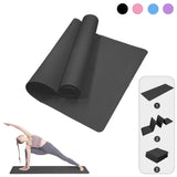 FlexiMat – Sammenleggbar, sklisikker yogamatte i EVA med 4 mm demping for yoga, pilates og trening