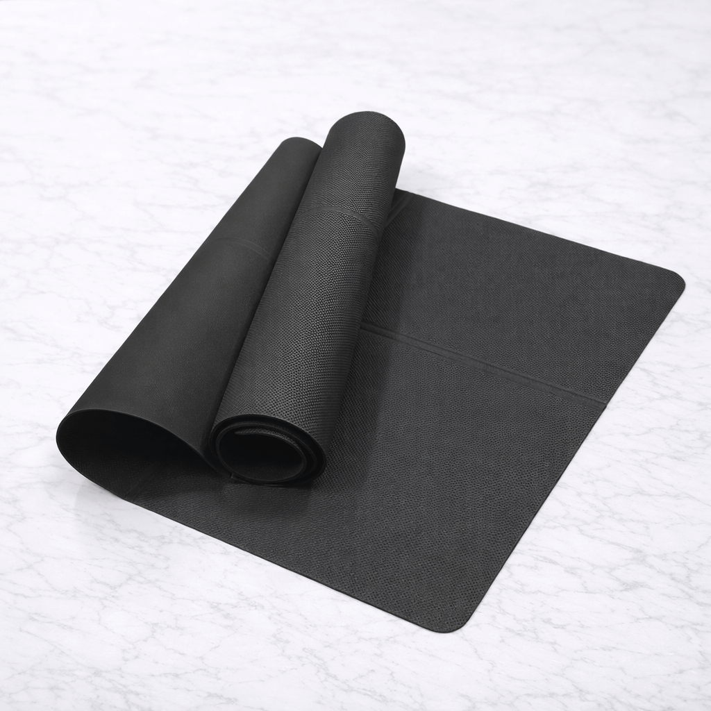 FlexiMat – Sammenleggbar, sklisikker yogamatte i EVA med 4 mm demping for yoga, pilates og trening