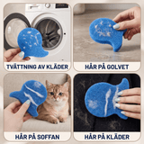 FurCatch – Återanvändbar Tvättsvamp för Djurhår – Luddfångare för Tvättmaskin och Ytor