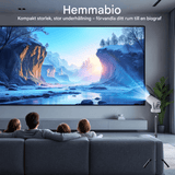 LumiCast View – Magcubic HY300 Pro+ miniprojektor med Android 11, WiFi 6 og 720P LED-bilde for hjemmekino og underholdning