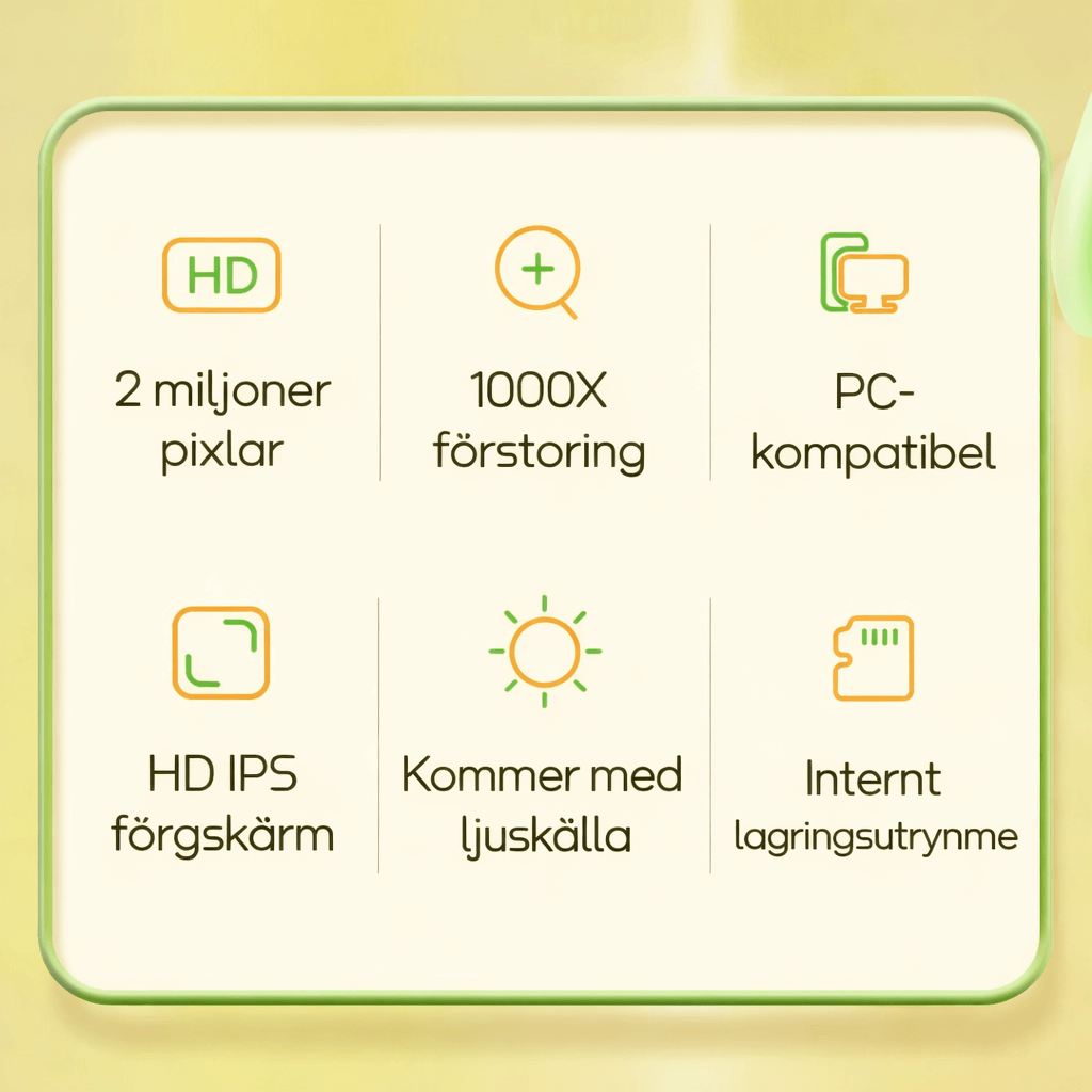 MicroPlay – Microscope numérique pour enfants avec un grossissement de 1 000×, un écran IPS de 2 pouces et des fonctions photo et vidéo