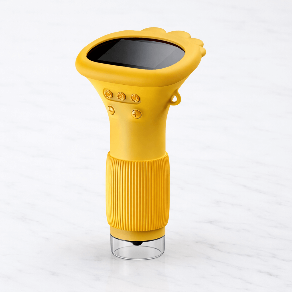 MicroPlay – Microscope numérique pour enfants avec un grossissement de 1 000×, un écran IPS de 2 pouces et des fonctions photo et vidéo