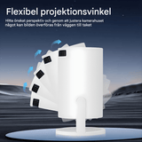 MiniBeam – Trådlös Mini Projektor med Skärm Delning, 500 ANSI Lumen och 16:9 Stöd för Hem, Kontor och Resa