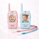 PlayTalk – Talkies-walkies vidéo pour enfants avec écran HD de 2 pouces, port USB-C et communication bidirectionnelle