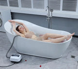BubblaSpa - Elektrisk Bubbelmassage-Matta för Avkopplande Hemmaspa Till Badkar