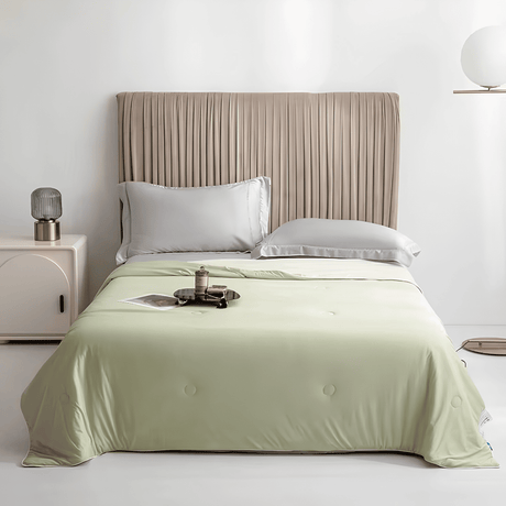 SIXTEN – Couette rafraîchissante 100 % polyester avec Q-max 0,44 – Twin ou Queen