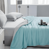 SIXTEN – Couette rafraîchissante 100 % polyester avec Q-max 0,44 – Twin ou Queen