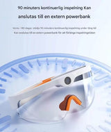 SmartSol – Solglasögon med Inbyggd Kamera och Trådlösa Hörlurar | Kompakta och Funktionella för Aktiva Äventyr