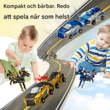 SkyDrake – Magnetisk kollisjonsbil som forvandles til en flygende drage | 2-i-1 lekebil for fantasi og bevegelseslek