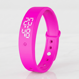 TempWave – Smart Armband med Temperaturmätare och Feberlarm – Vattentät Klocka med Vibrationslarm, Timer och Kalender