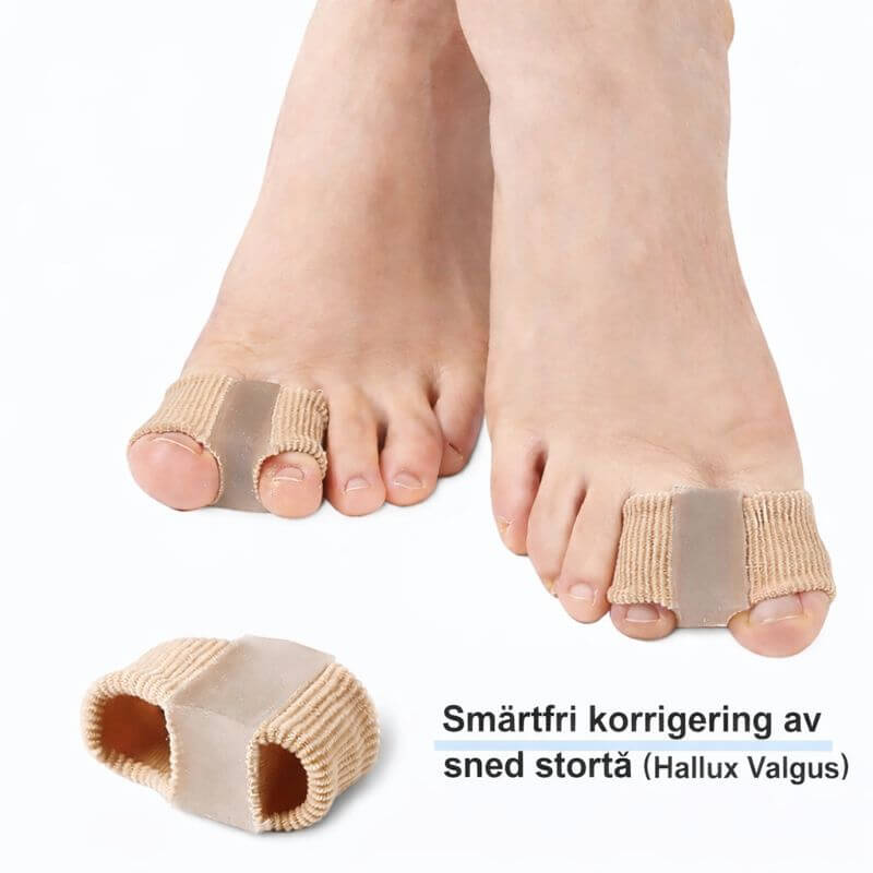ToeAlign – Silikonbasert tåseparator for fotkomfort, pedikyr og hverdagsstøtte i sko og hjemme