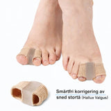 ToeAlign – Silikonbasert tåseparator for fotkomfort, pedikyr og hverdagsstøtte i sko og hjemme