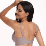 VeloraLift – Sømløs BH med bøyle, hel cup, dyp V-hals og støpte cuper for komfort i hverdagen