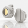 VortBreeze – Tragbarer Mini-Ventilator mit Klemme – 360°-Luftstrom, 3 Geschwindigkeitsstufen und USB-Aufladung