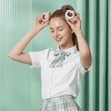 VortBreeze – Tragbarer Mini-Ventilator mit Klemme – 360°-Luftstrom, 3 Geschwindigkeitsstufen und USB-Aufladung