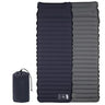 Matelas gonflable avec pompe intégrée, pompe à pied, 10 cm, indice de résistance R 3,0-3,2, double couche