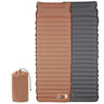 Matelas gonflable avec pompe intégrée, pompe à pied, 10 cm, indice de résistance R 3,0-3,2, double couche
